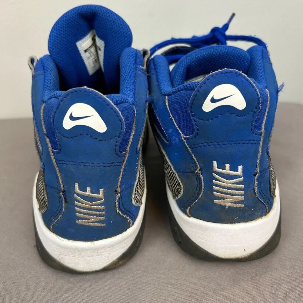 Nike shoes youth 7Y blue lace strap air turf raider 599812-400 NEEDS LACES‎ READ